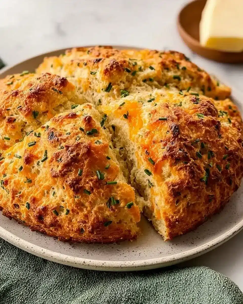 Irresistible Cheddar and Chive Irish Soda Bread: The Ultimate Savory Twist