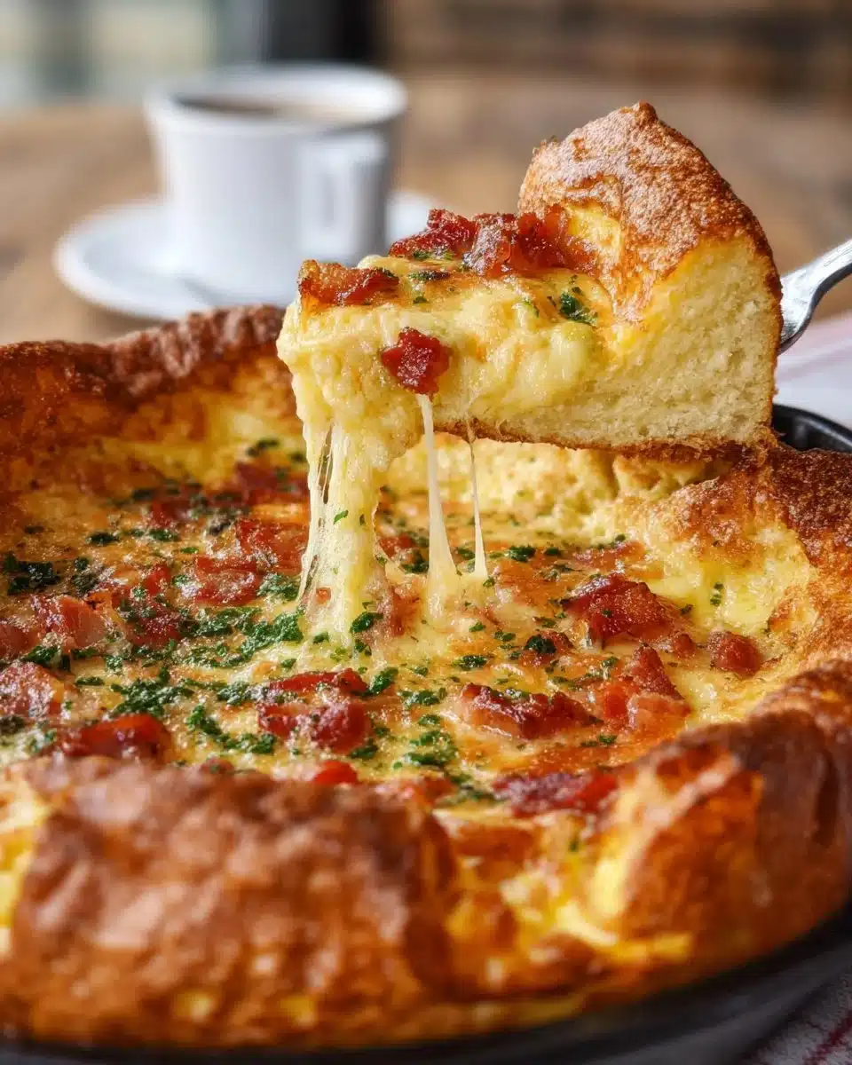 Cheddar & Bacon Dutch Baby