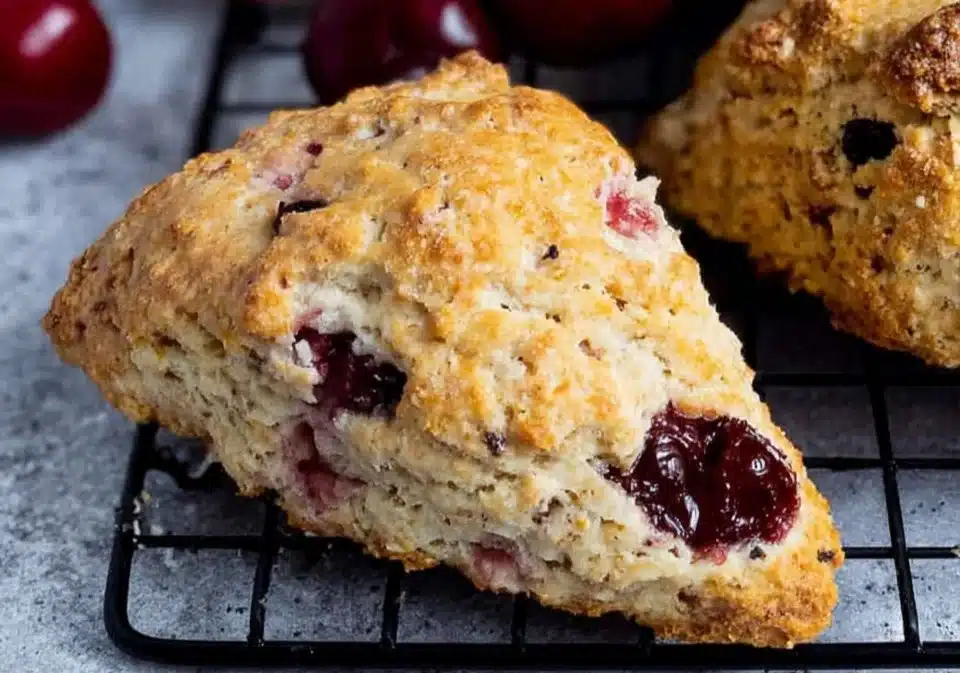 Cherry Almond Scones