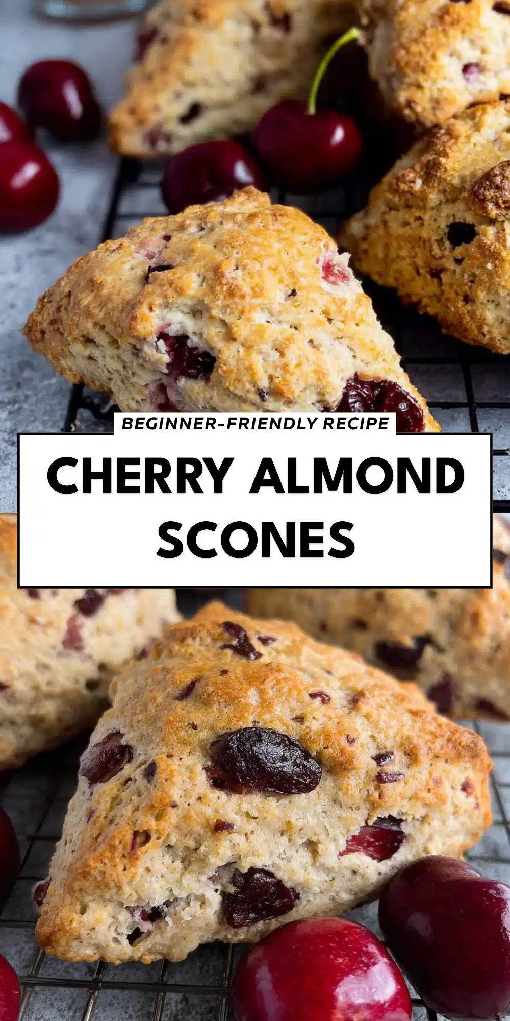 Cherry Almond Scones