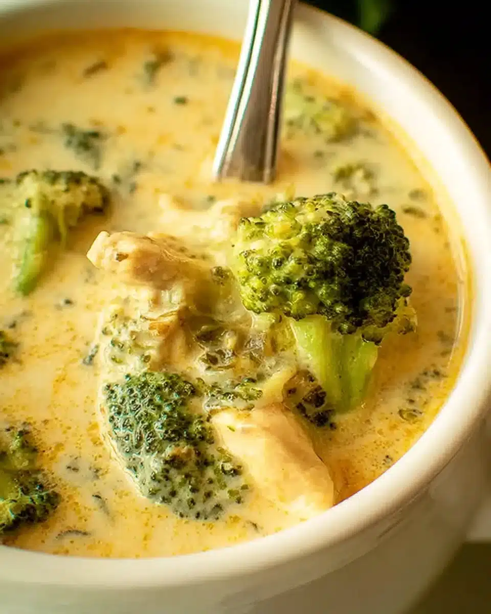 Creamy Chicken and Broccoli Soup