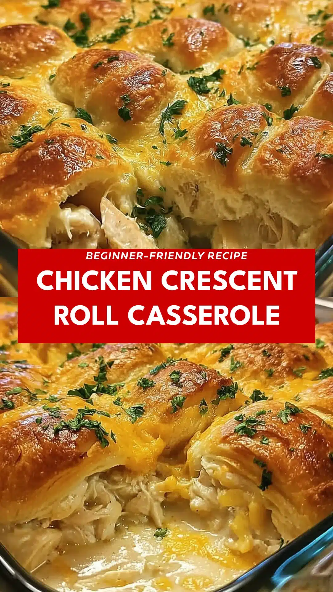 Chicken Crescent Roll Casserole