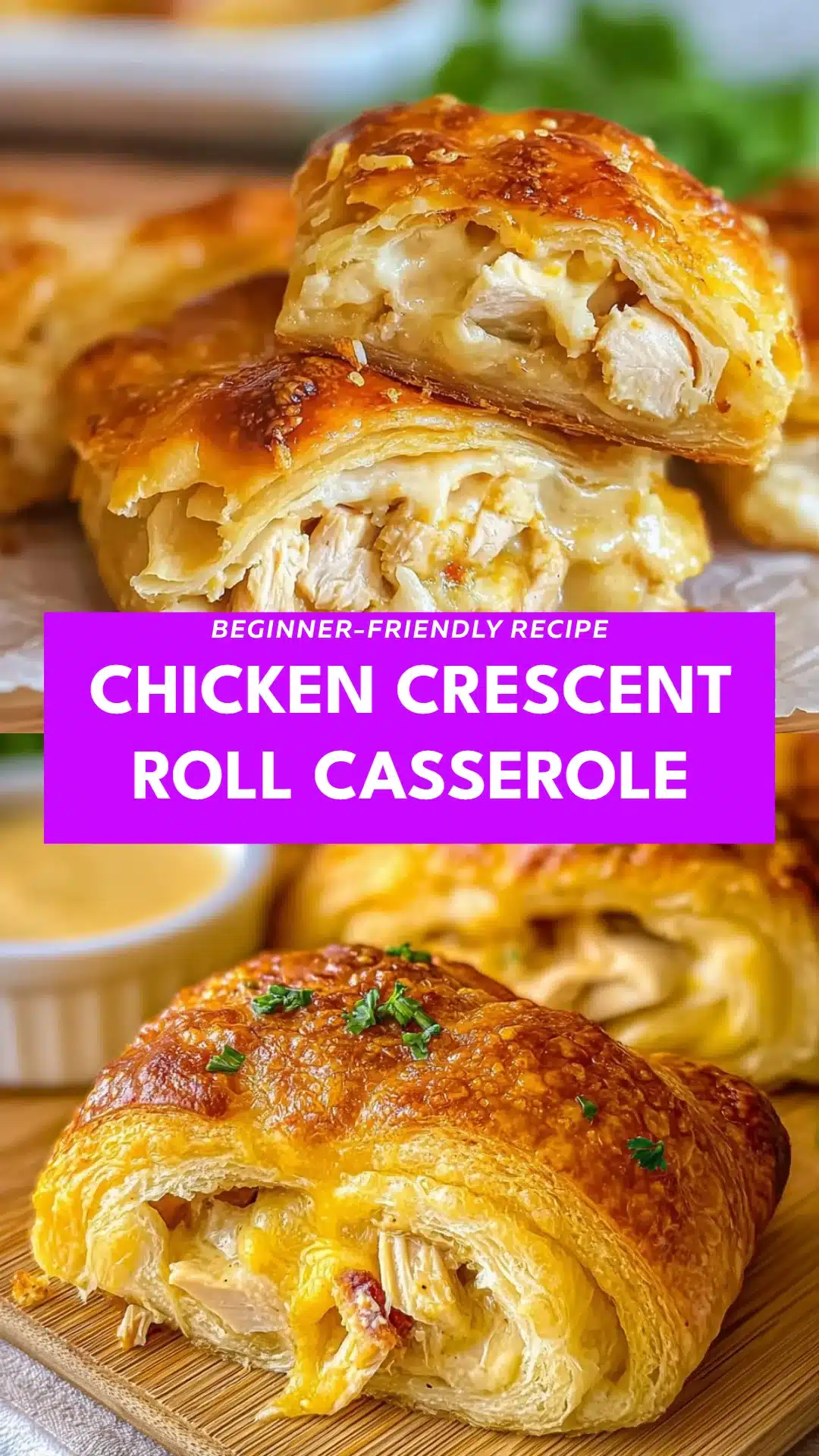 Chicken Crescent Roll Casserole