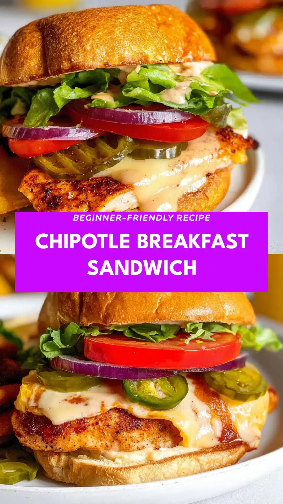 Chipotle Breakfast Sandwich