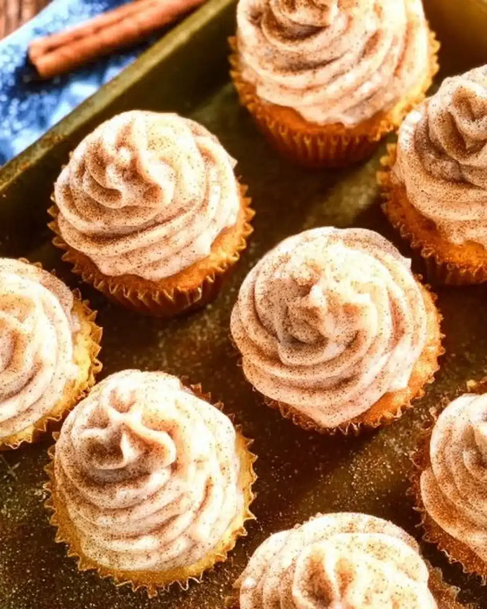 Churro Cupcakes