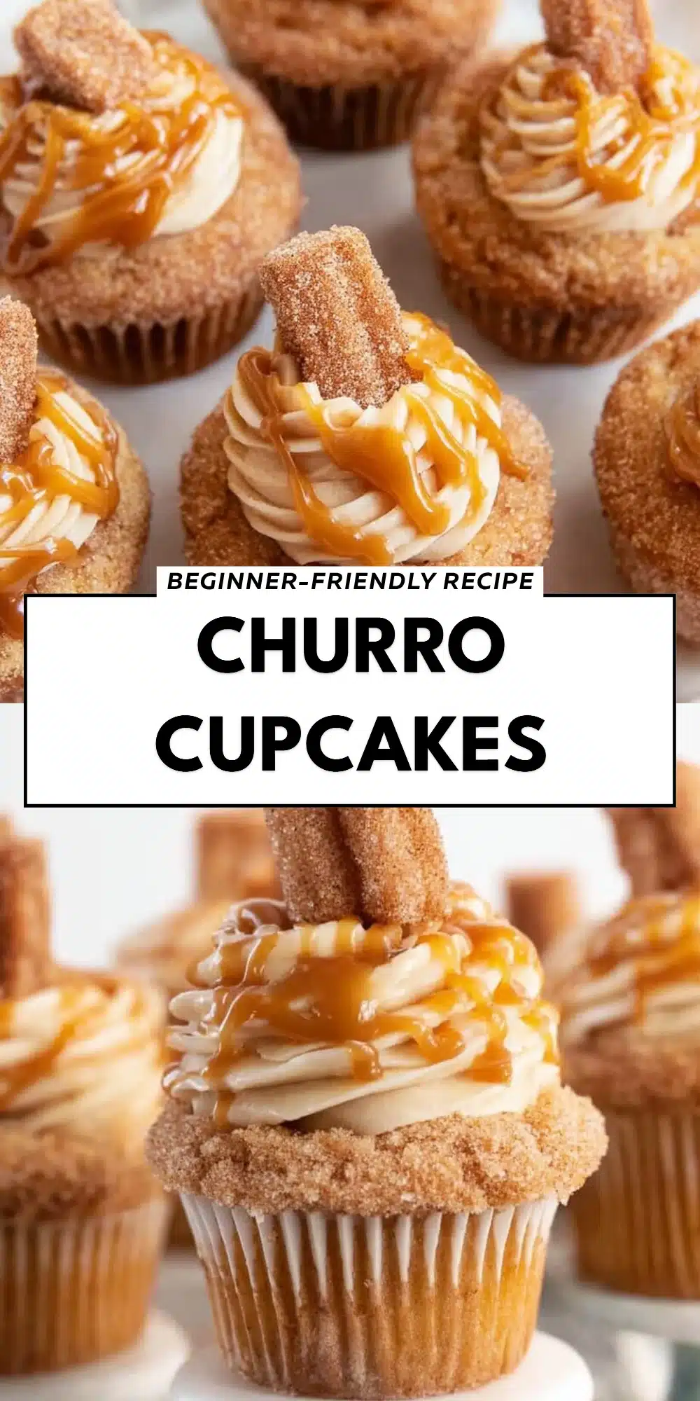Churro Cupcakes