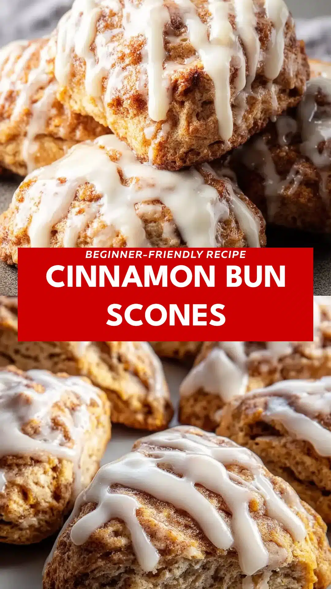 Cinnamon Bun Scones