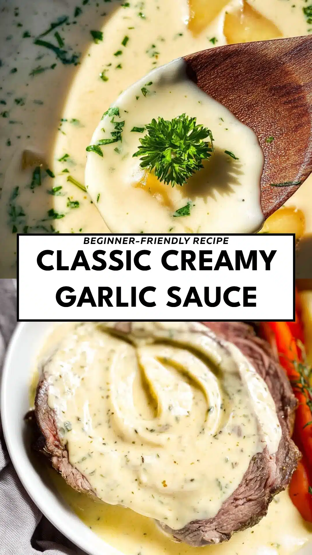 Classic Creamy Garlic Sauce