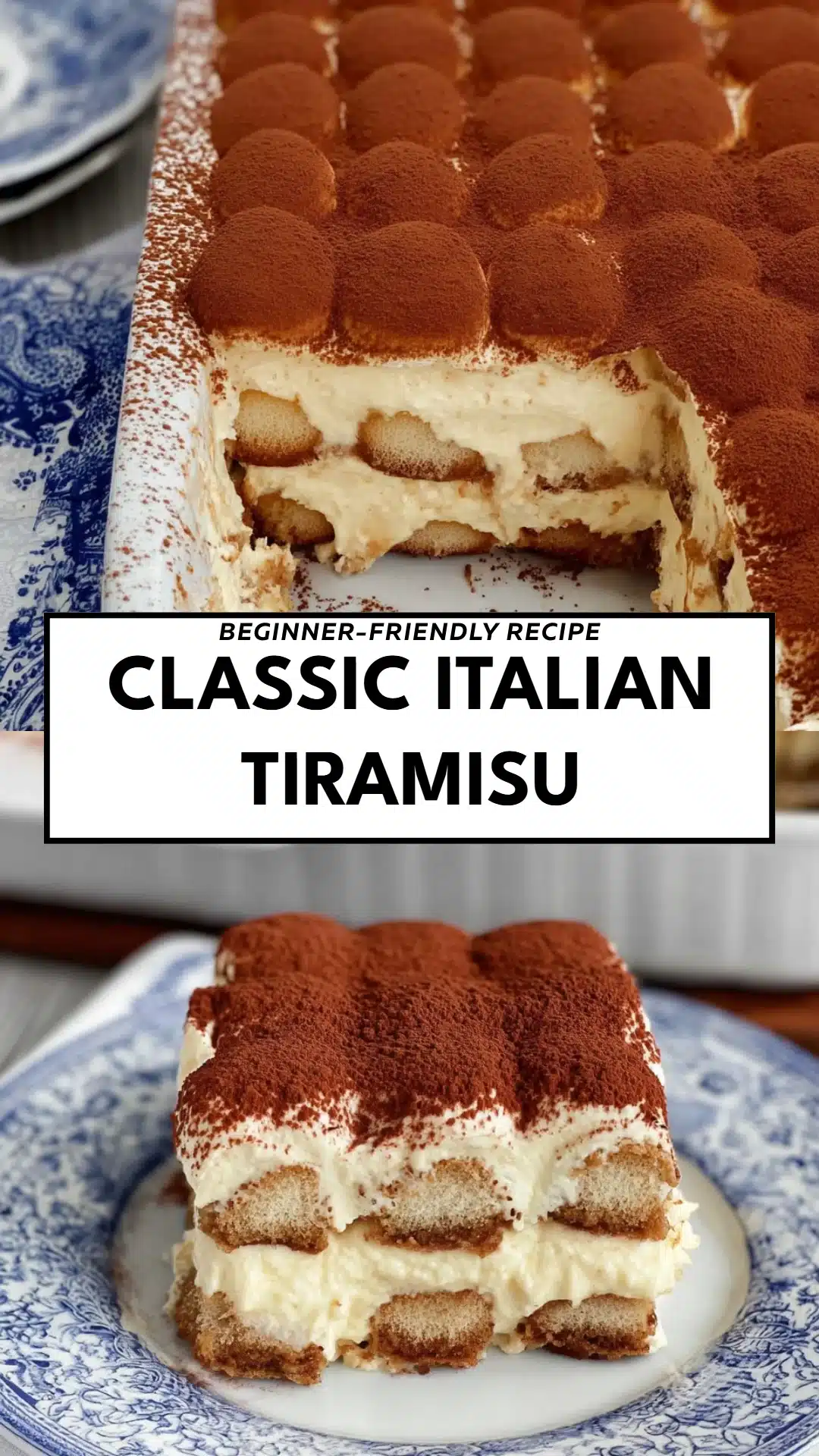 Classic Italian Tiramisu