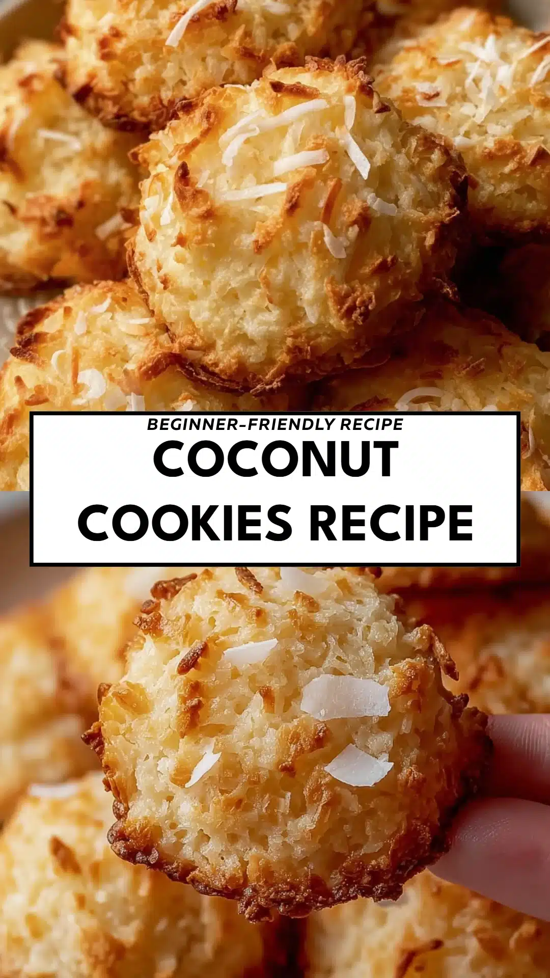 Coconut Cookies Recipe