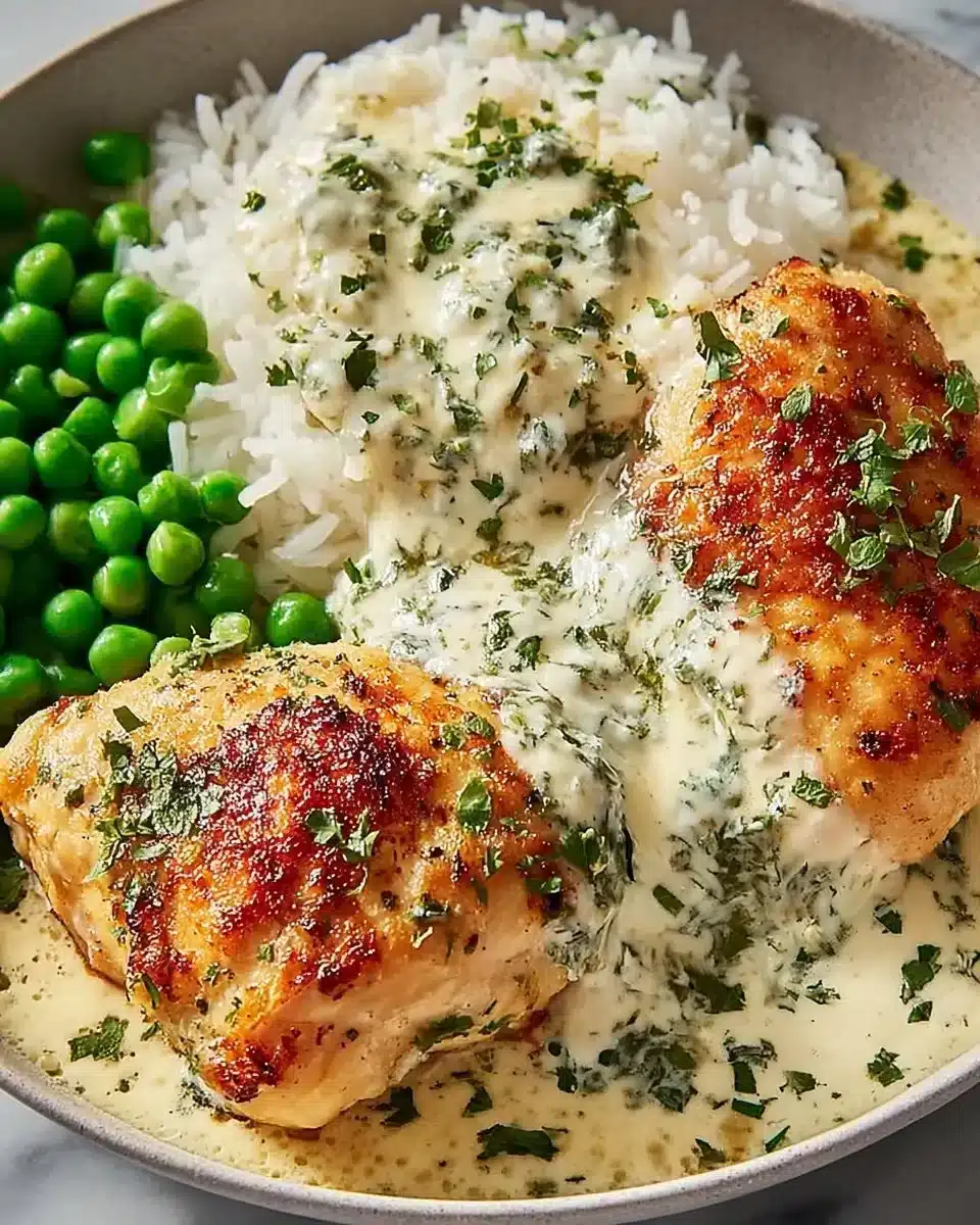 Creamy Boursin Chicken Bake
