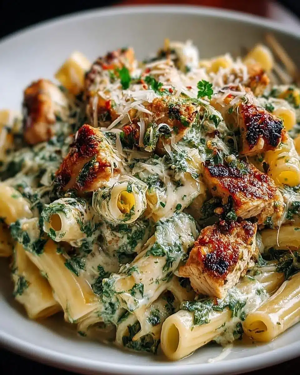Creamy Pesto Chicken Pasta