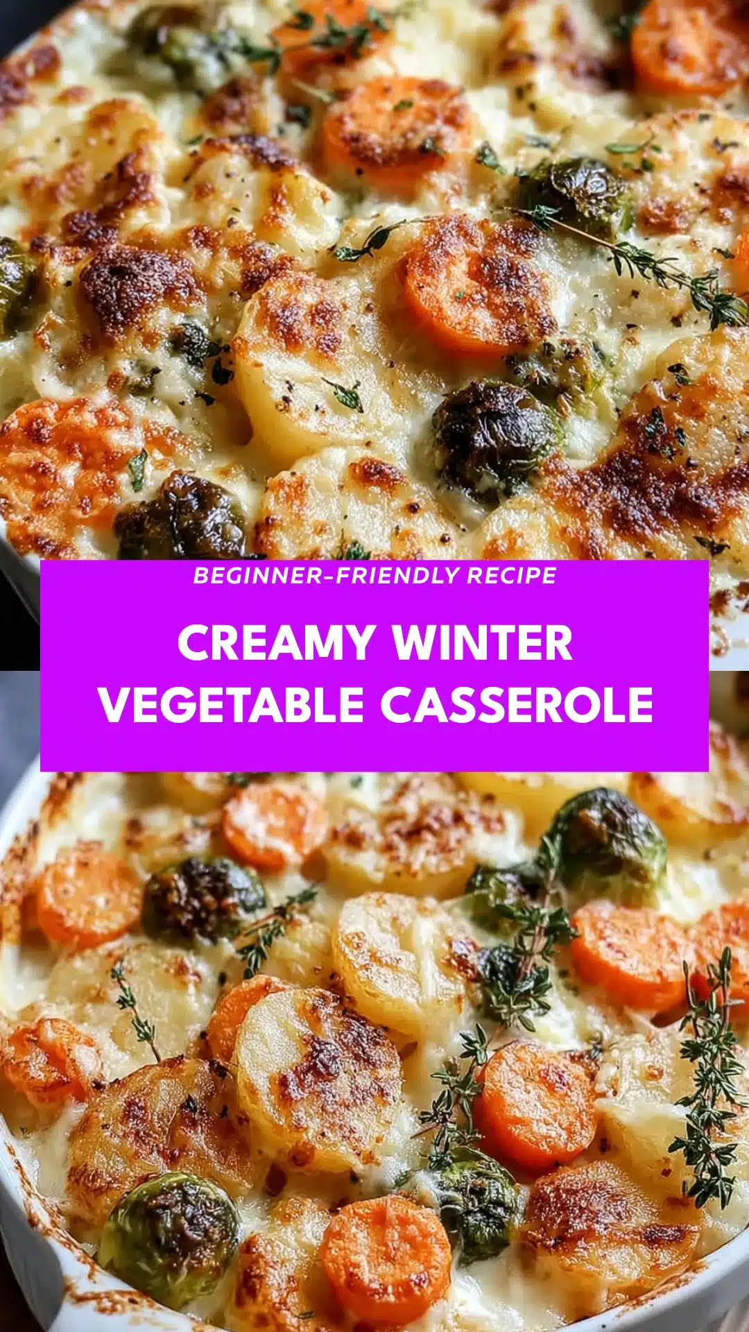 Creamy Winter Vegetable Casserole