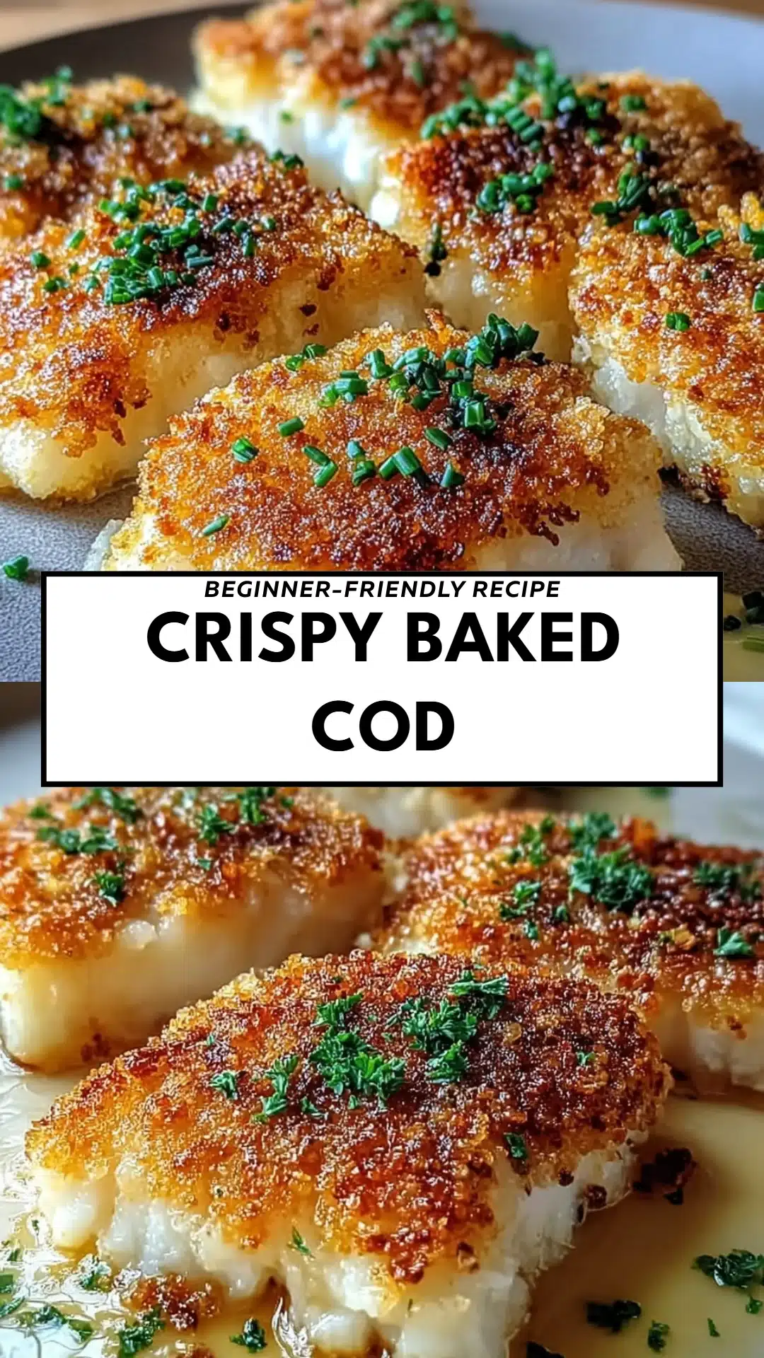 Crispy Baked Cod