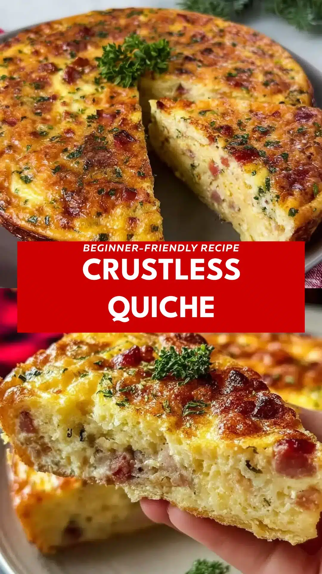 Crustless Quiche