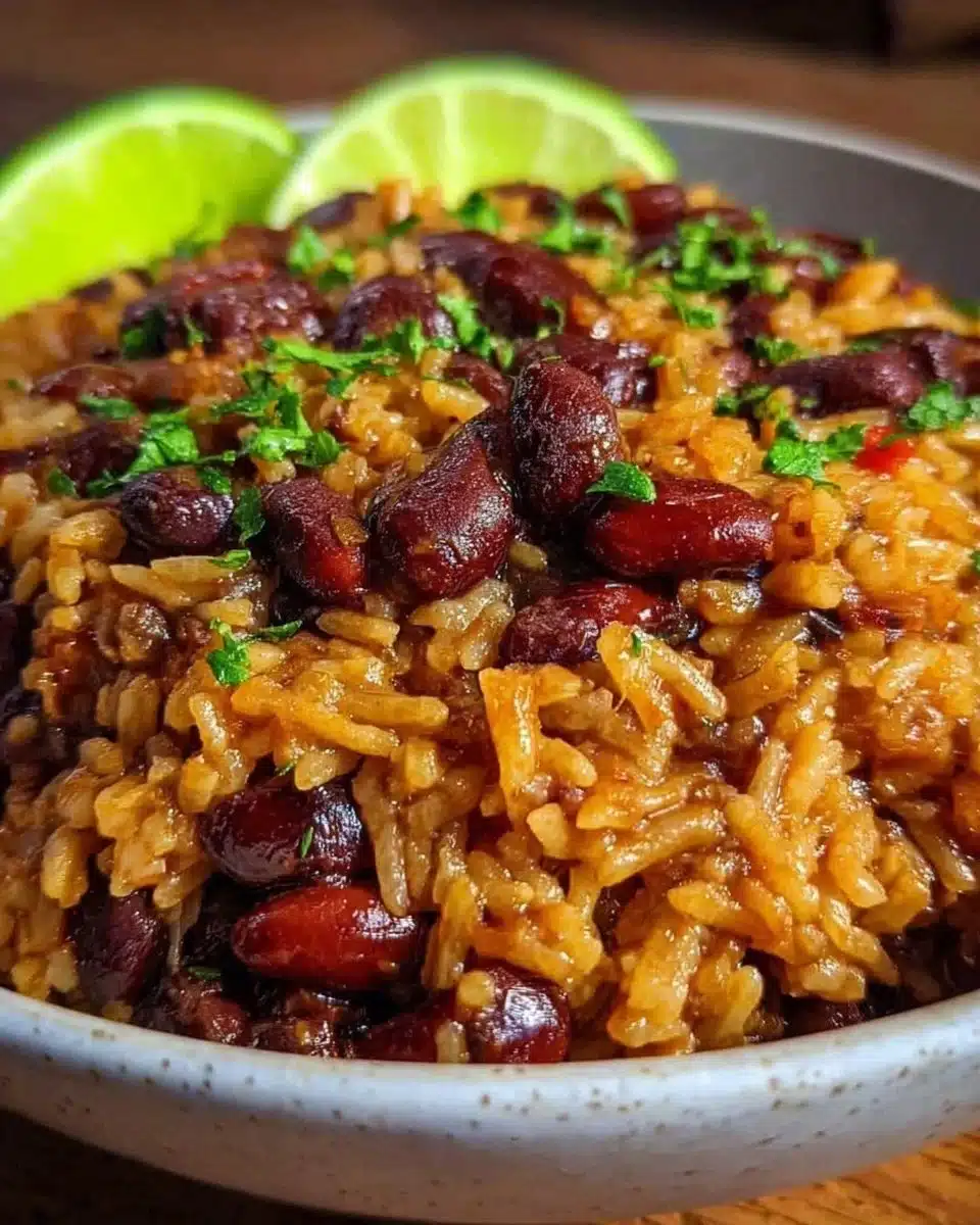 Cuban Style Beans and Rice