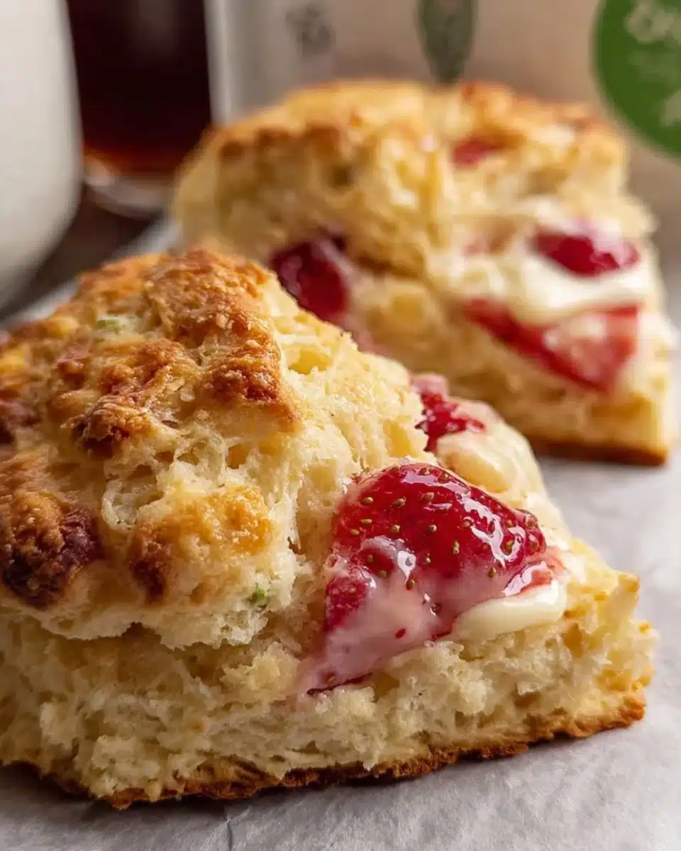 Freshly baked authentic English scones for afternoon tea