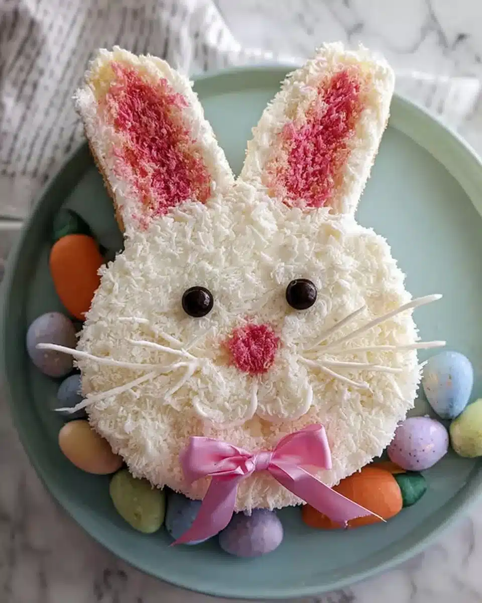 Easy Easter Bunny Cake