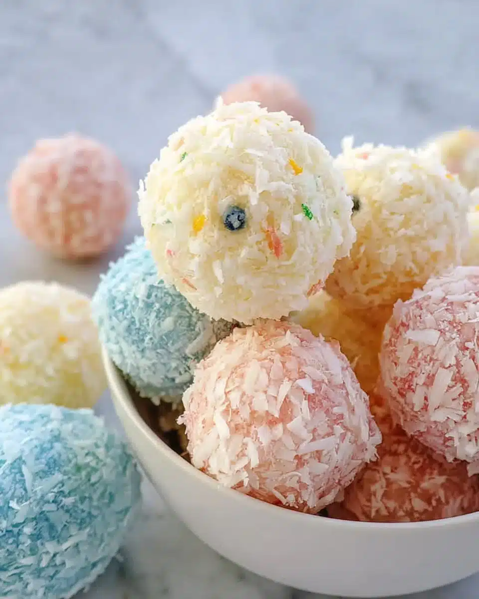 Easter Bunny Coconut Tails