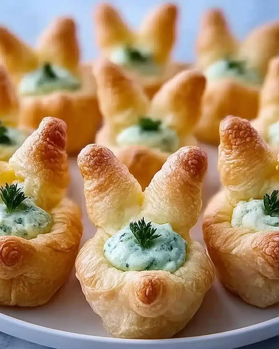 Easter Bunny Crescent Bites