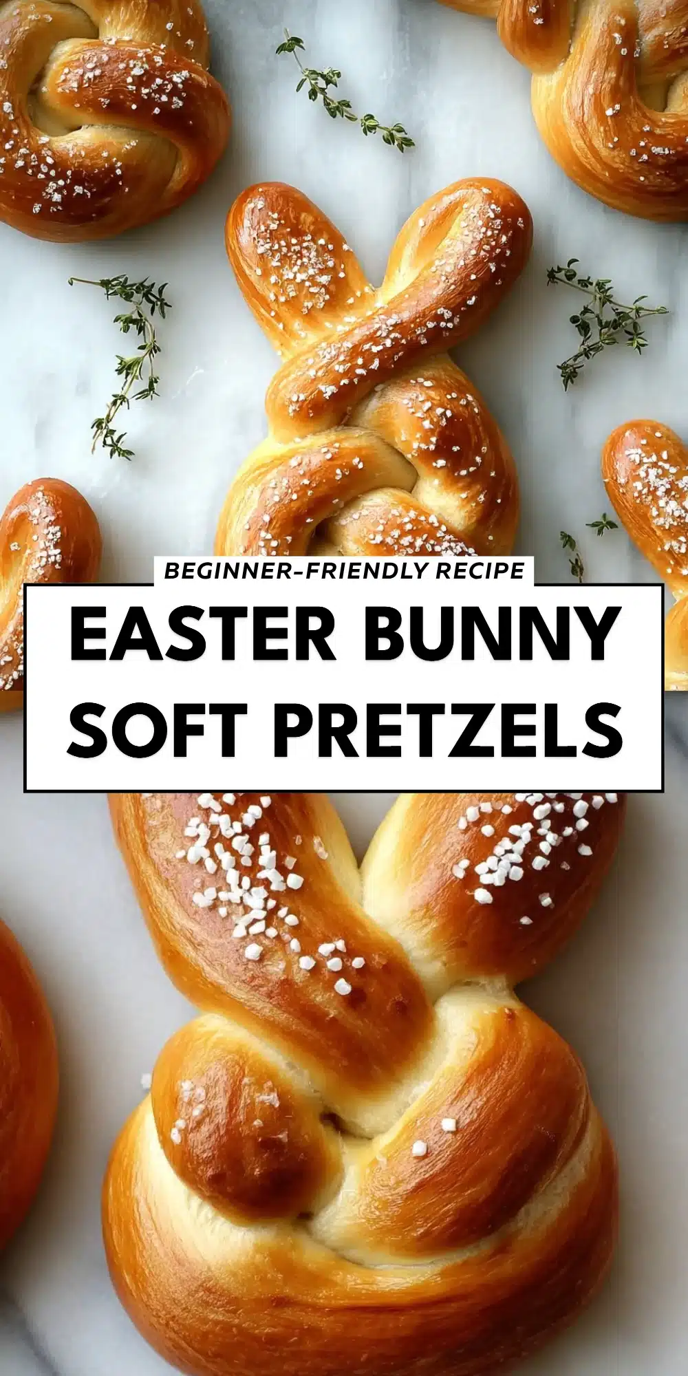 Easter Bunny Soft Pretzels
