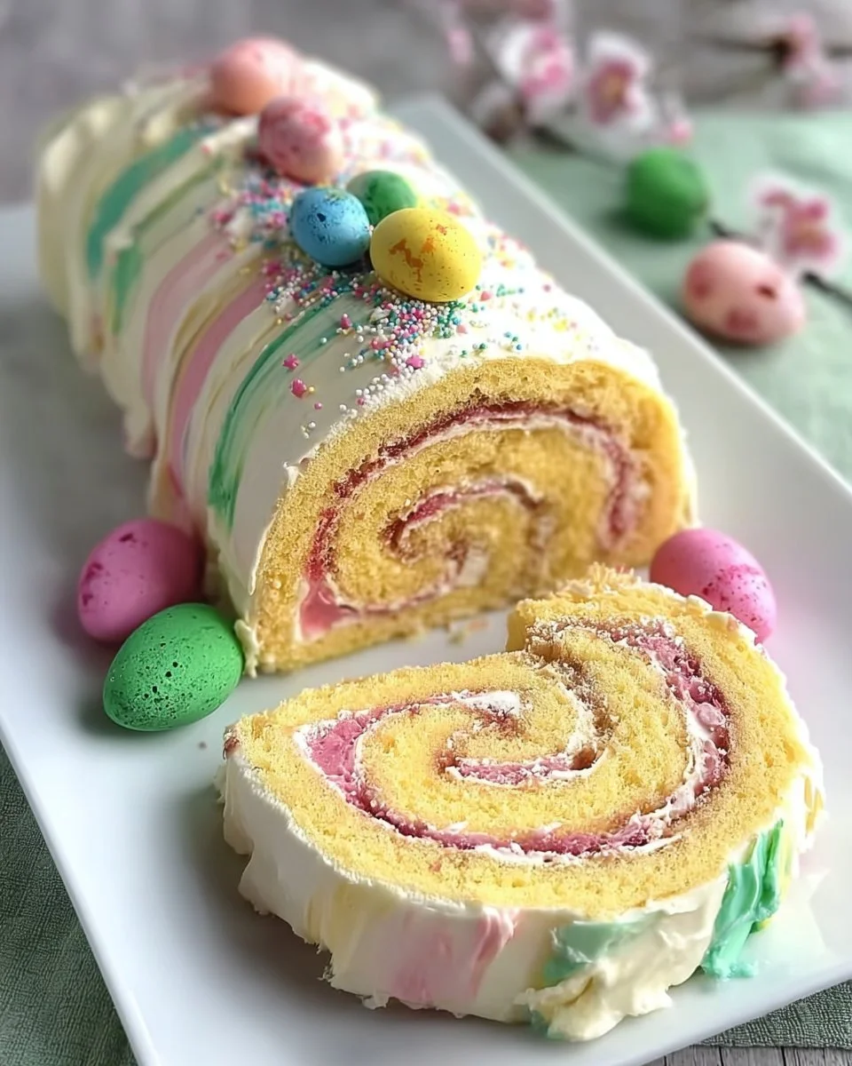 Easter Cake Roll