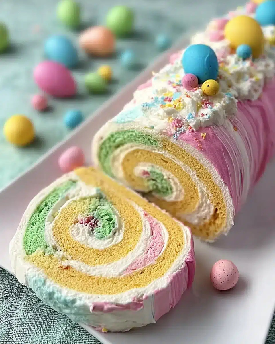 Easter Cake Roll