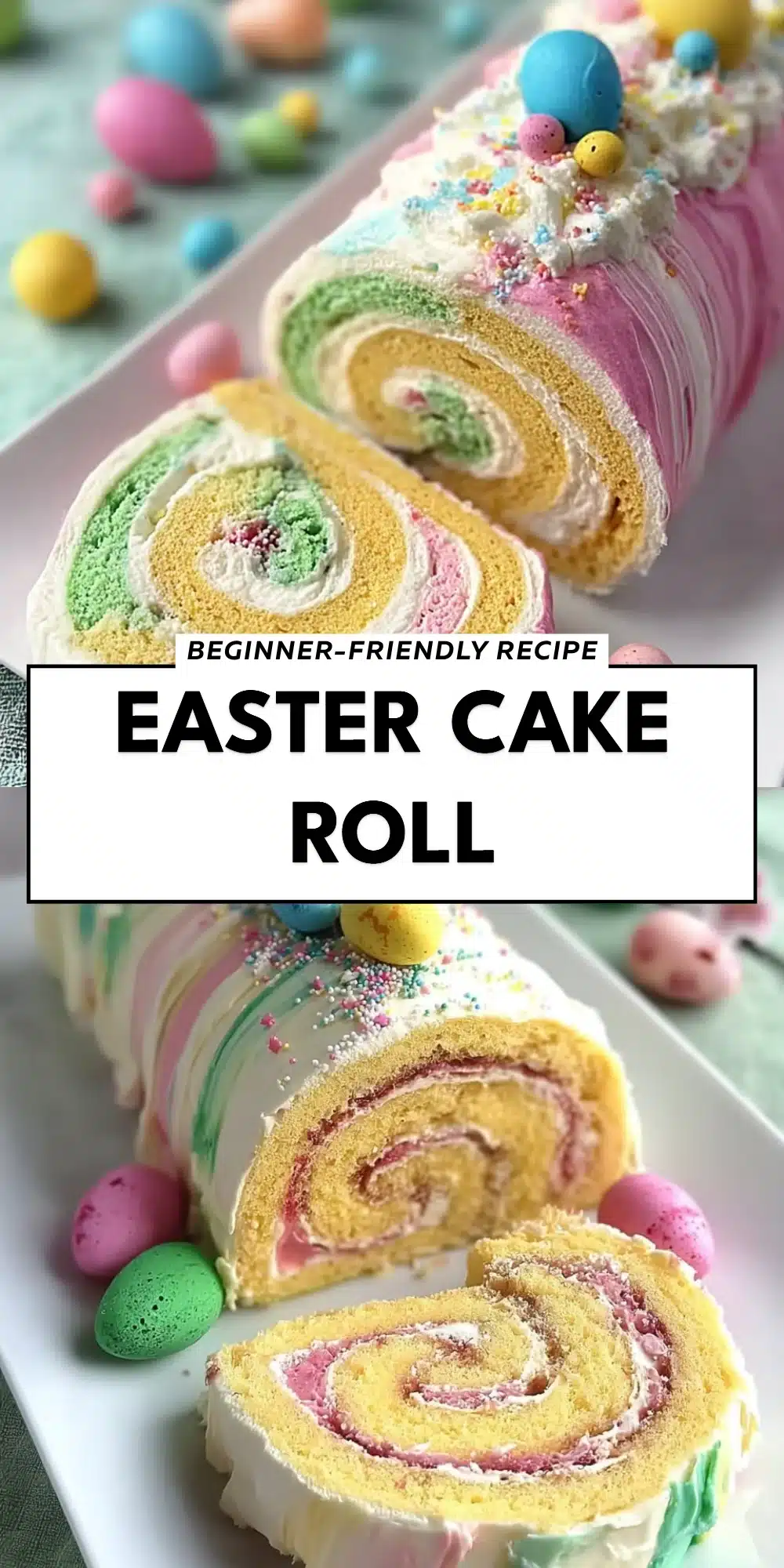 Easter Cake Roll