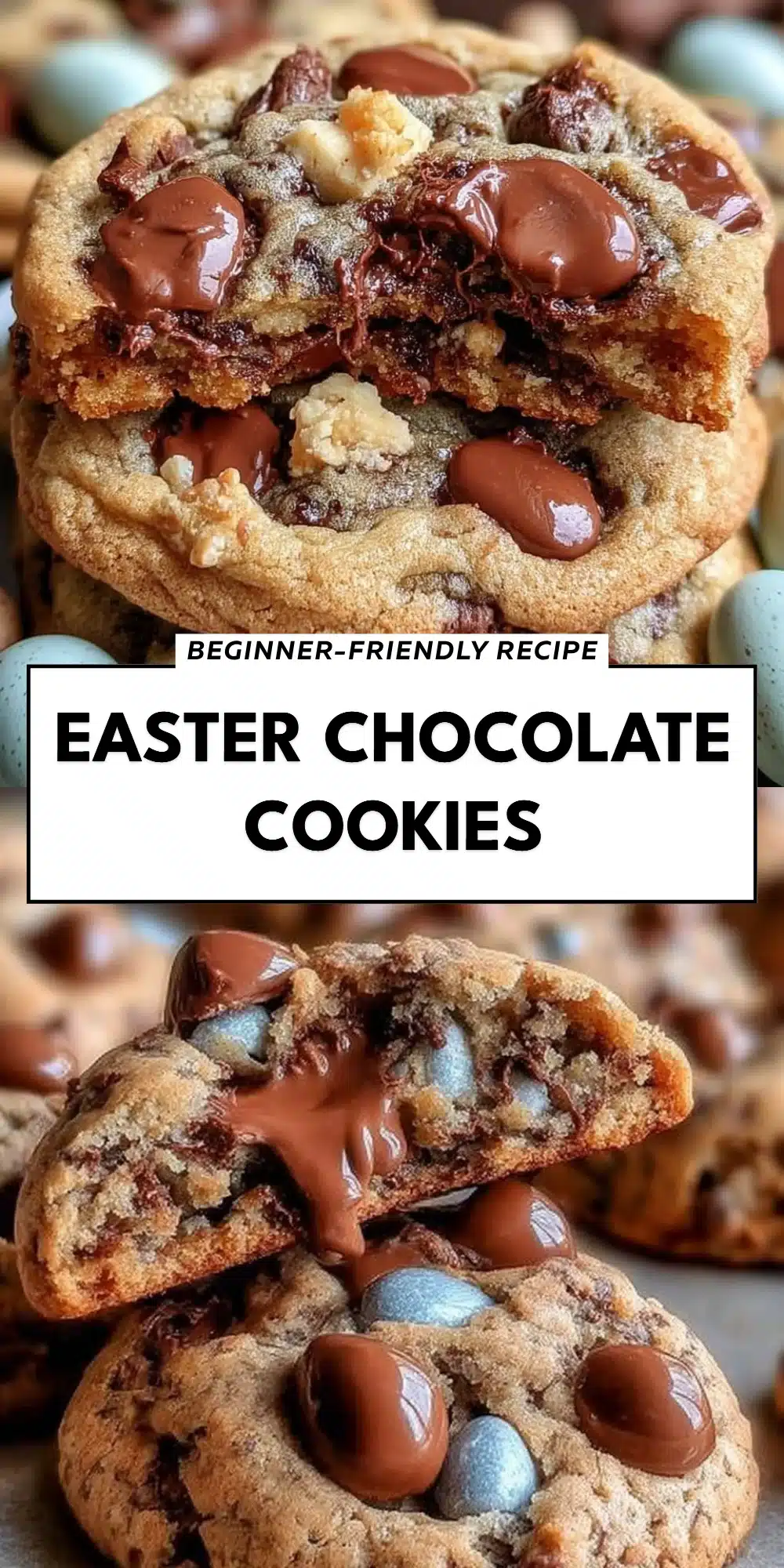 Easter Chocolate Cookies