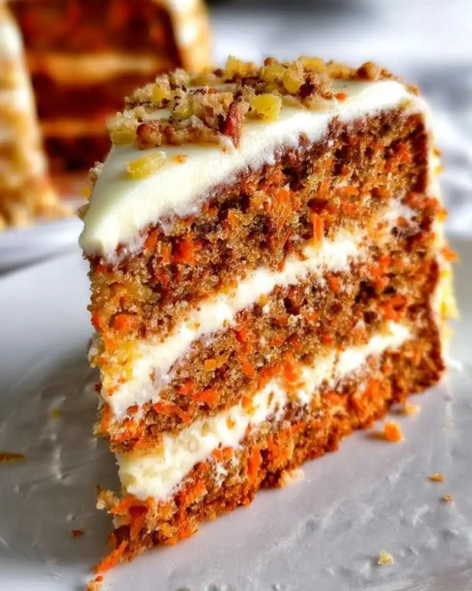 Moist Easter Pineapple Carrot Cake