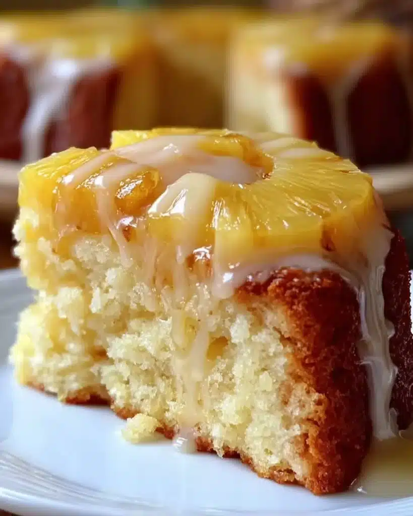 Easter Pineapple Heaven Cake decorated with tropical fruits
