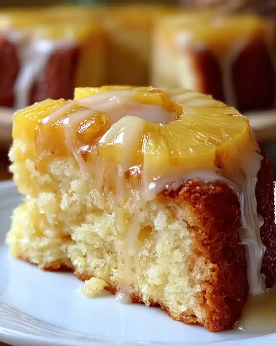 Easter Pineapple Heaven Cake decorated with tropical fruits