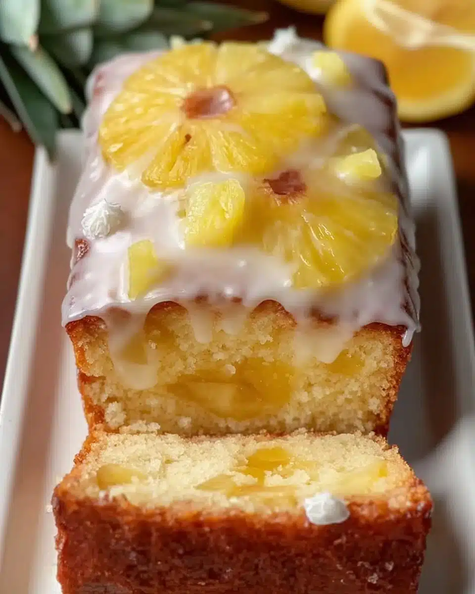 Easter Pineapple Heaven Cake
