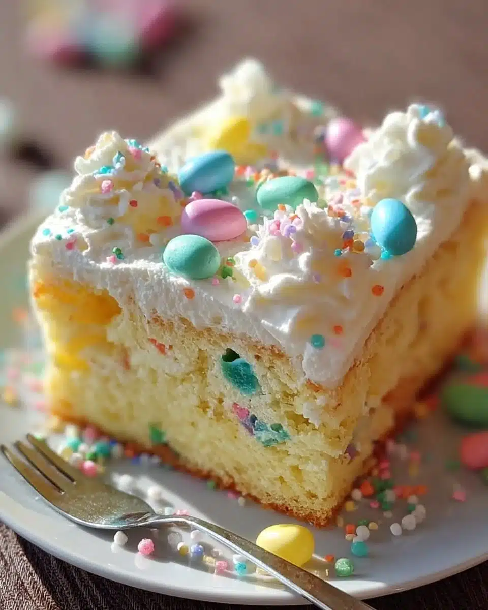 Easter Poke Cake