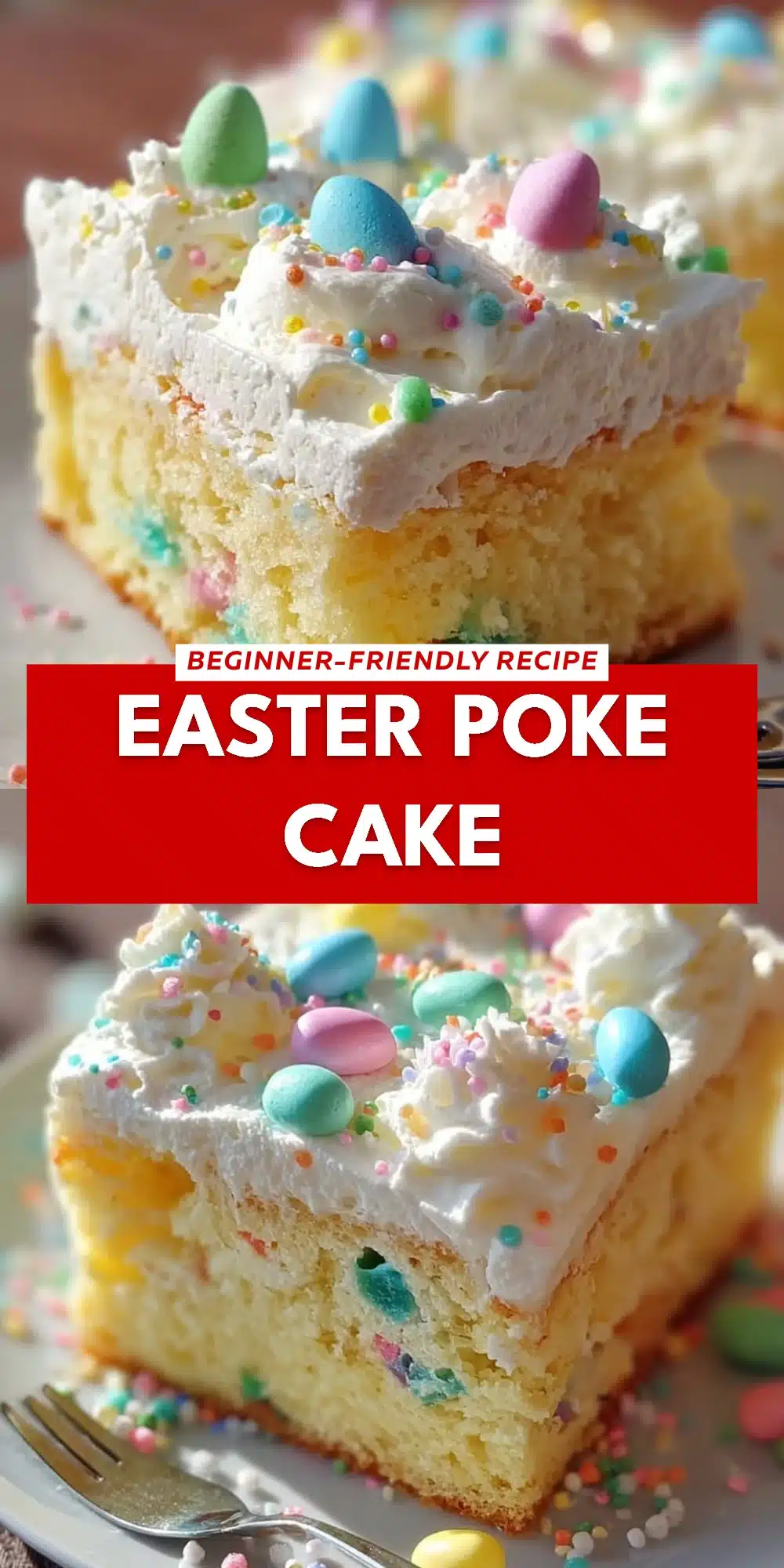 Easter Poke Cake