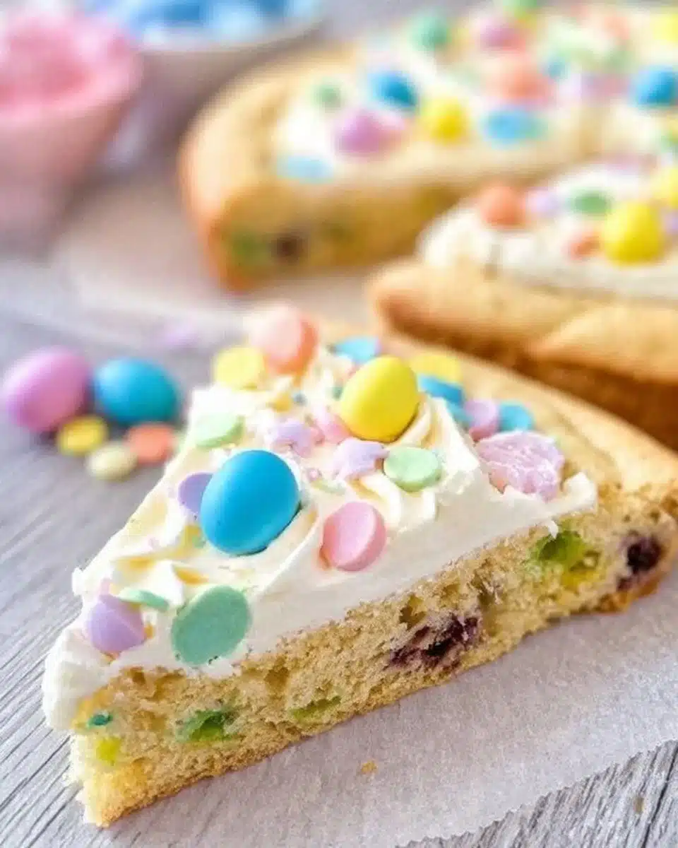 Homemade Easter Sugar Cookie Cake