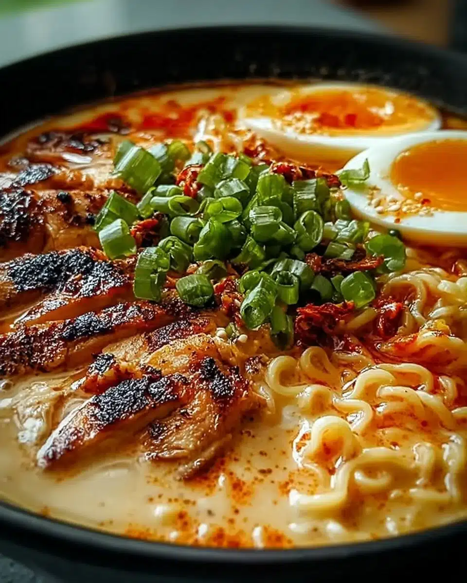 Fiery Chicken Ramen