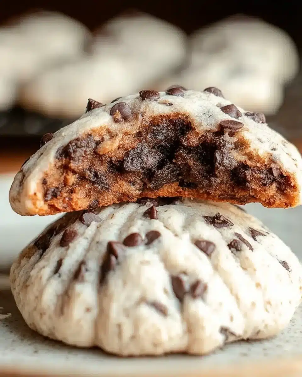 A plate of delicious forgotten cookies, offering a sweet treat for all cookie lovers.
