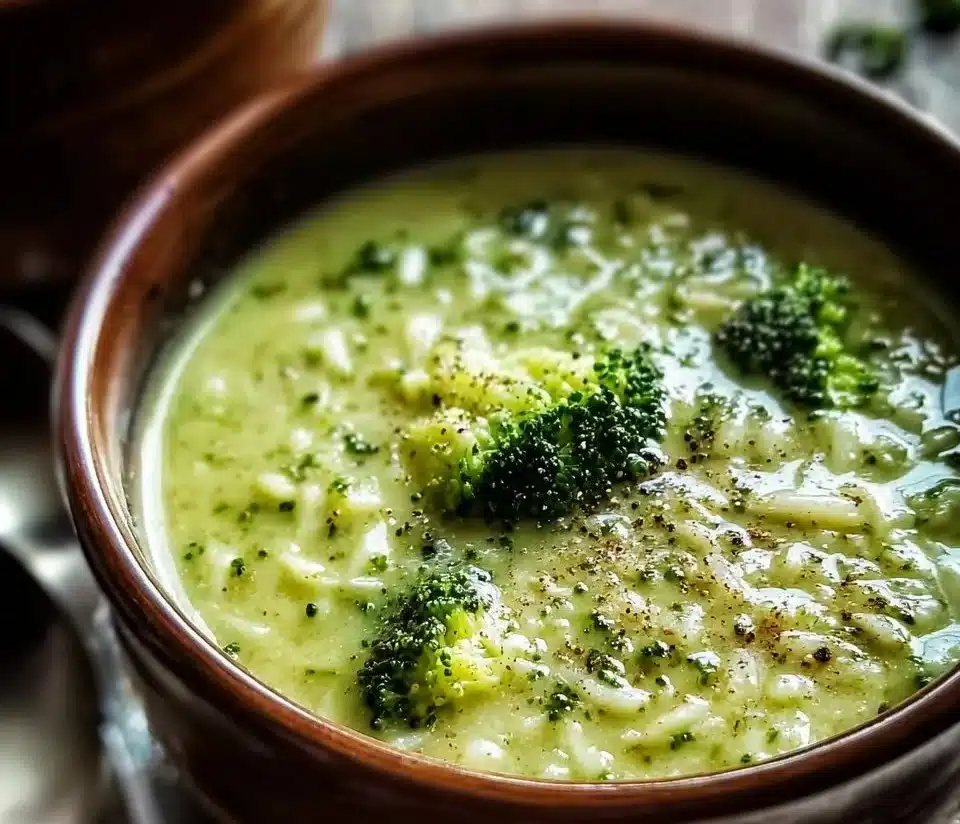 Garlic Italian Broccoli Soup