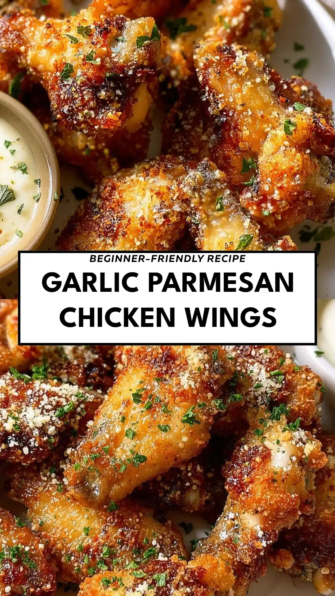 Garlic Parmesan Chicken Wings