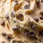 Delicious Greek Yogurt Cookie Dough ready to enjoy as a healthy snack