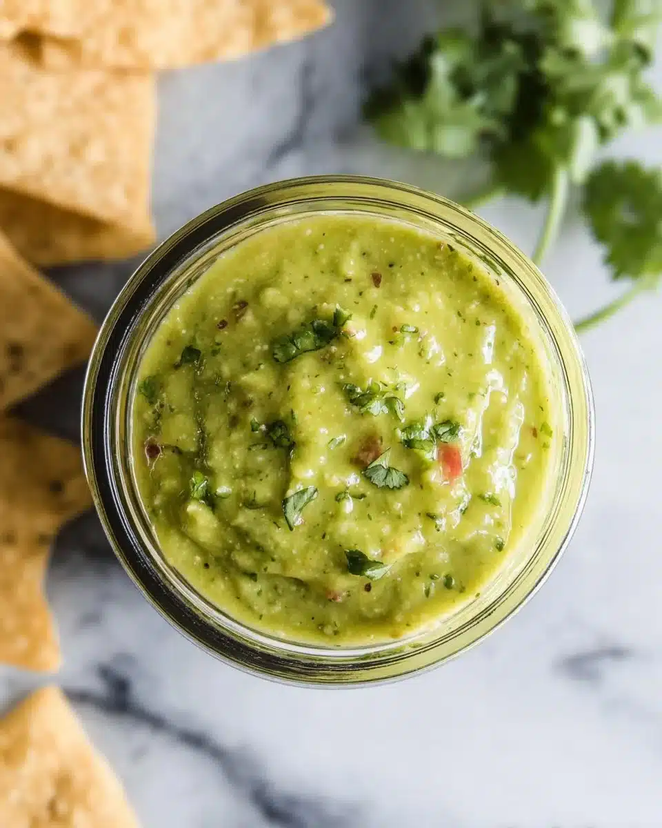 Healthy Guacamole Salsa