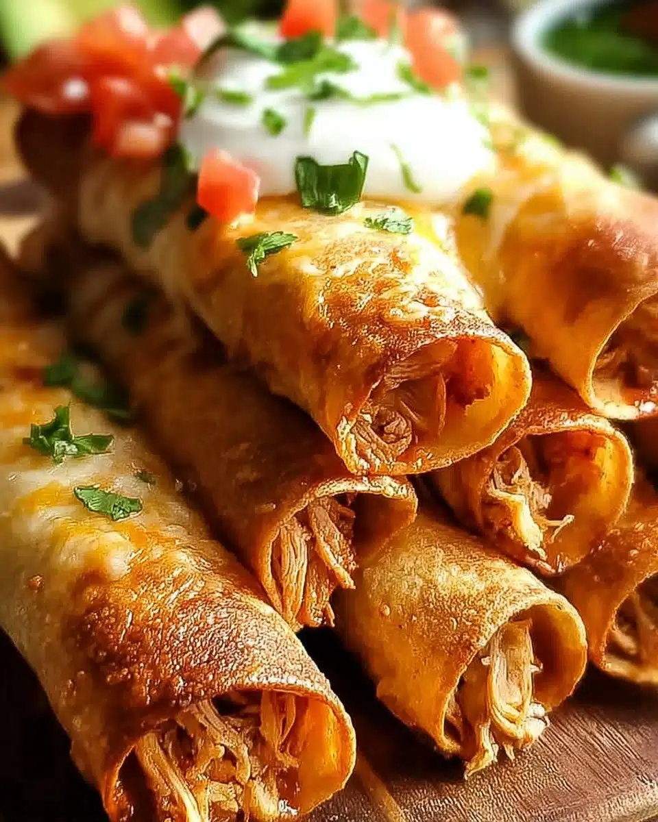 Homemade Flautas
