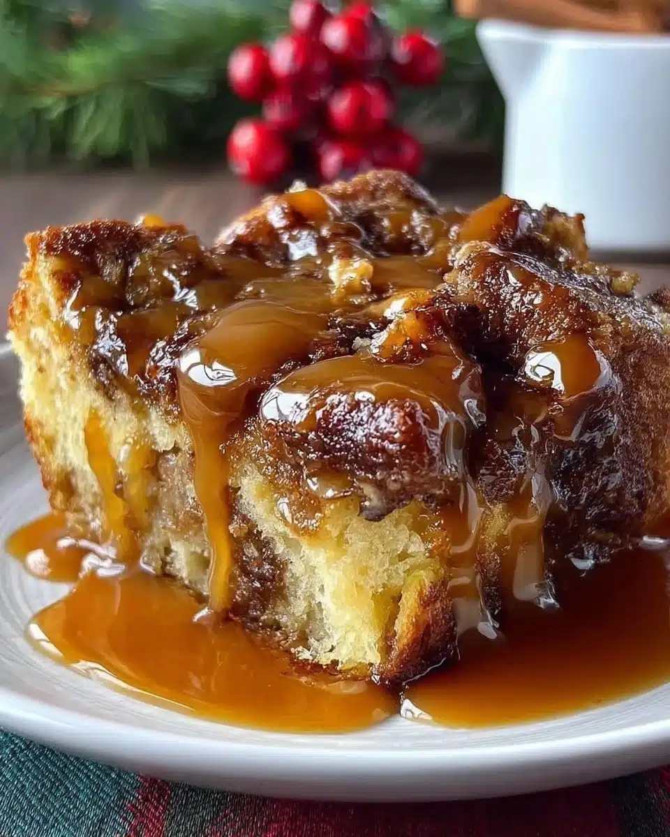 Irish Whiskey Bread Pudding