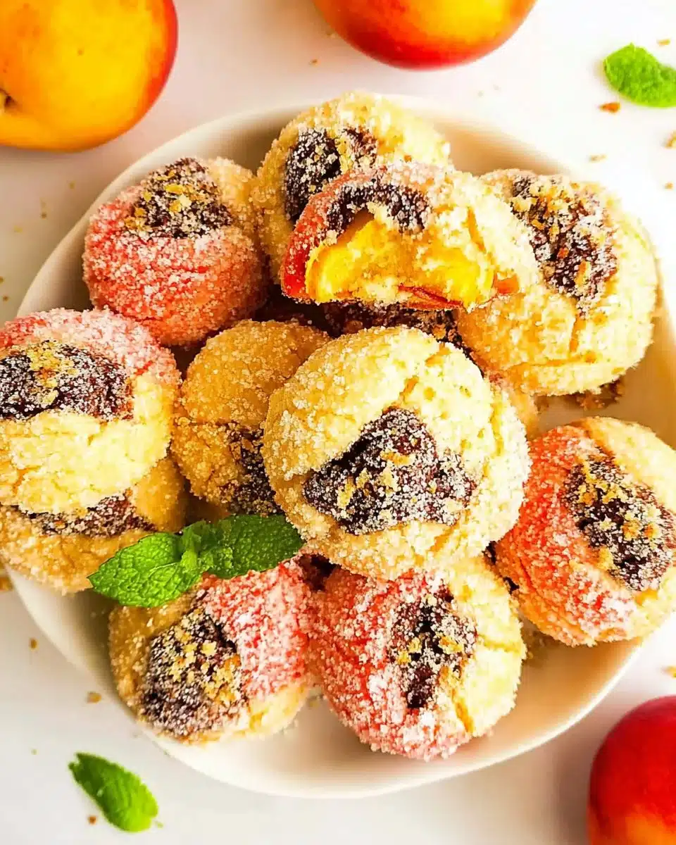 Italian Peach Cookies