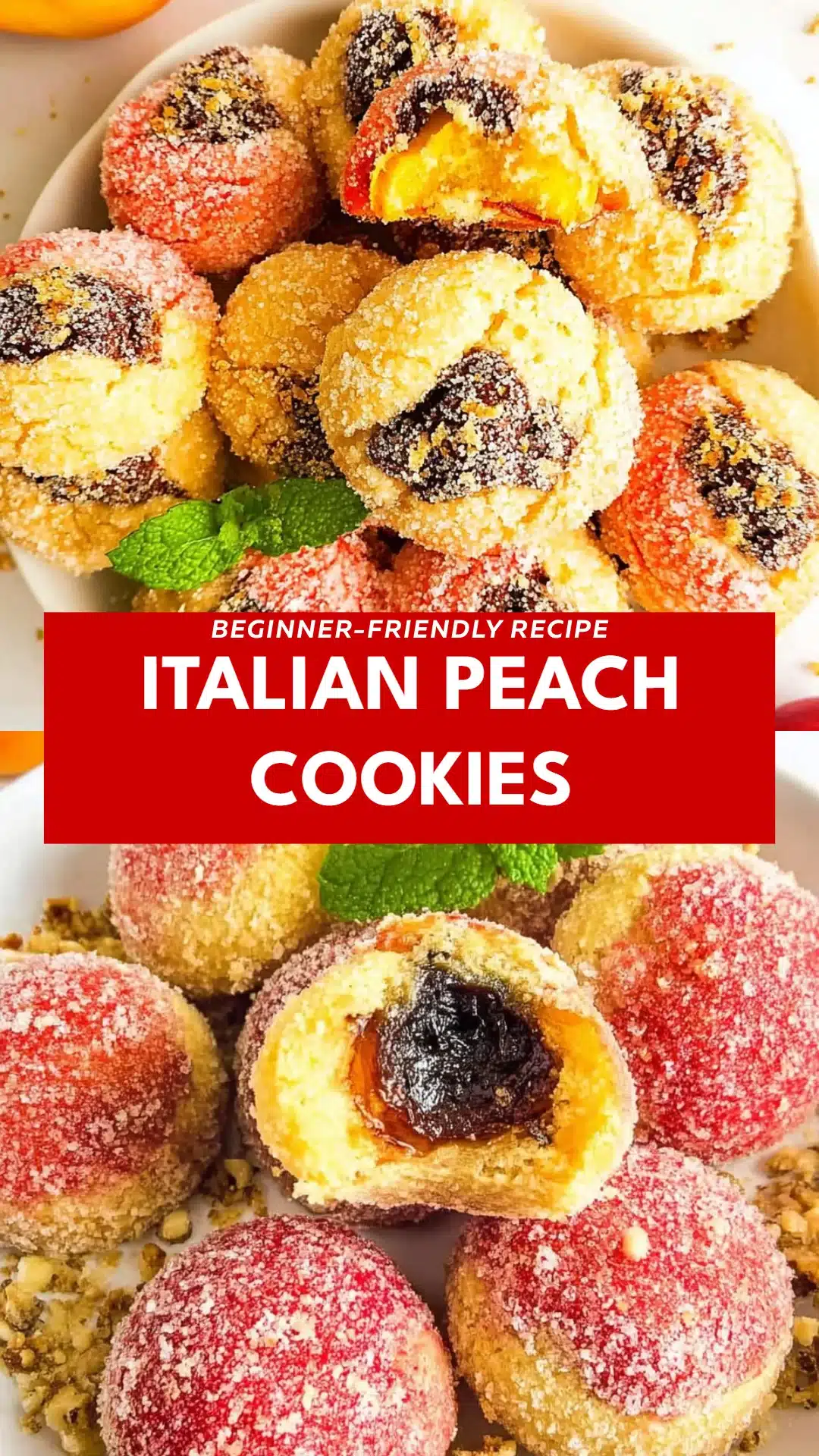 Italian Peach Cookies