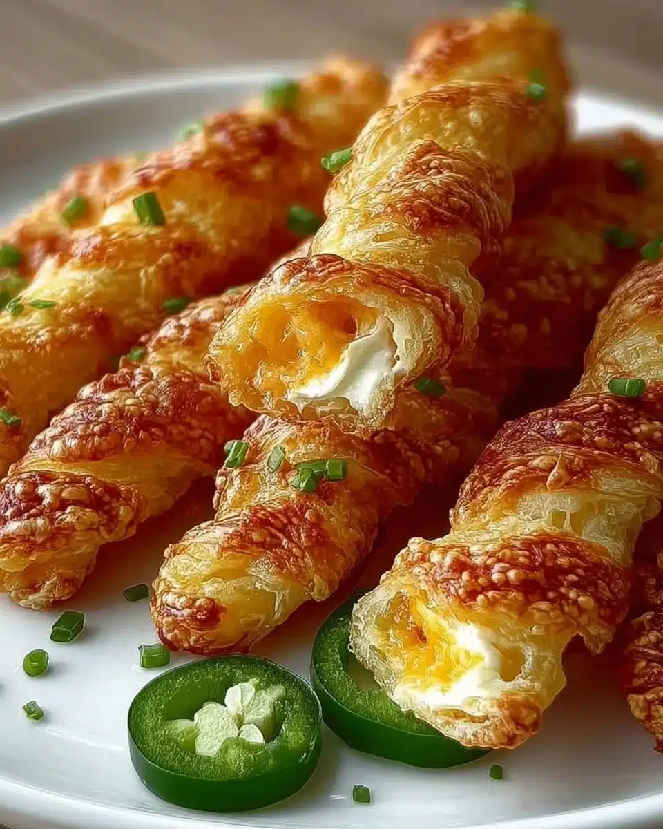 Delicious Jalapeno Popper Twists