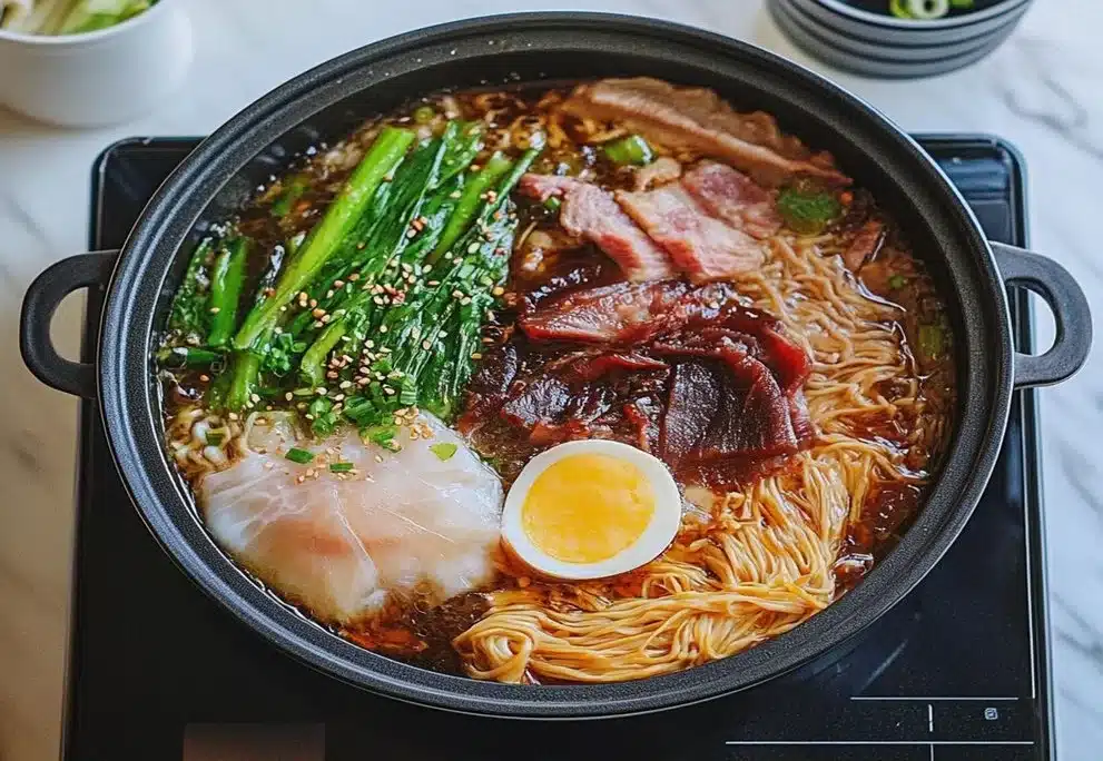 Japanese Sukiyaki Hot Pot