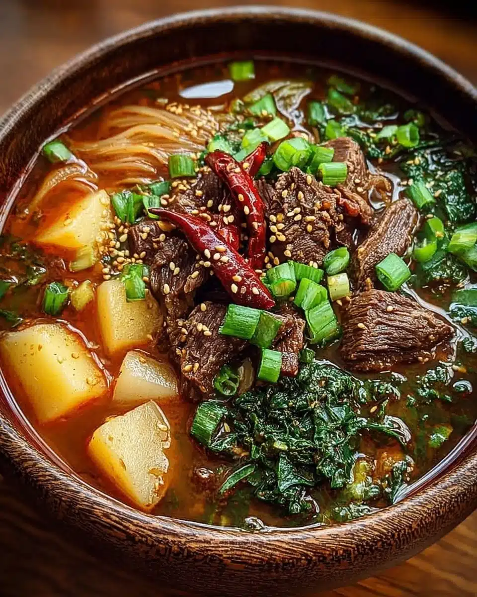 Korean Beef Soup
