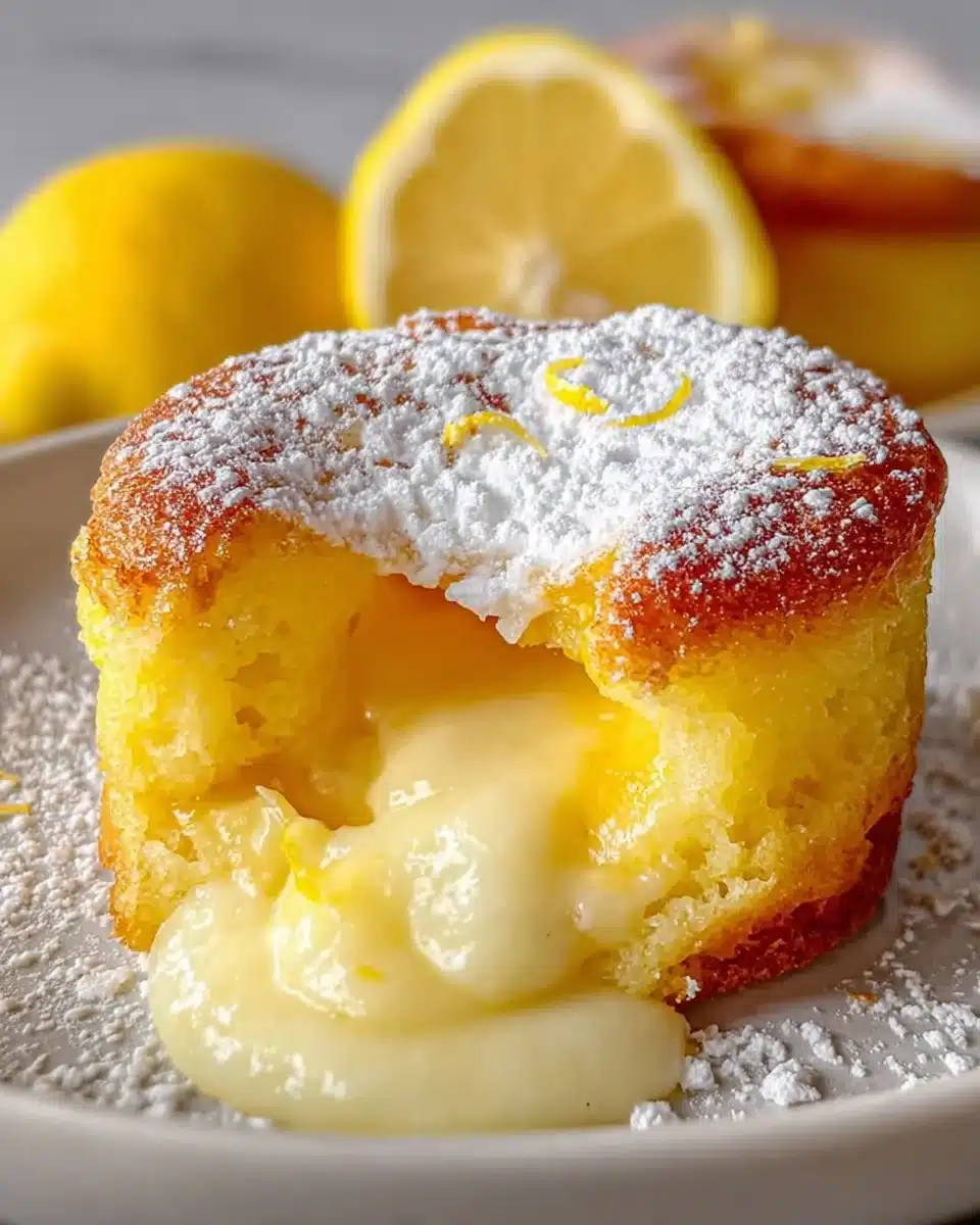 Lemon Lava Cake